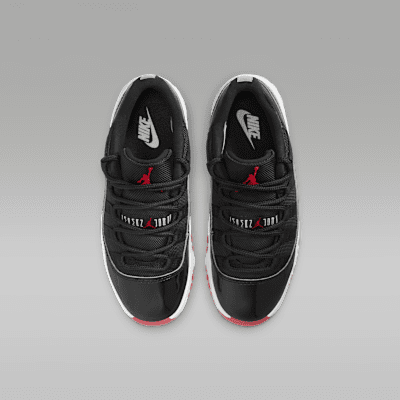 Jordan 11 Retro Low "Bred" Little Kids' Shoes