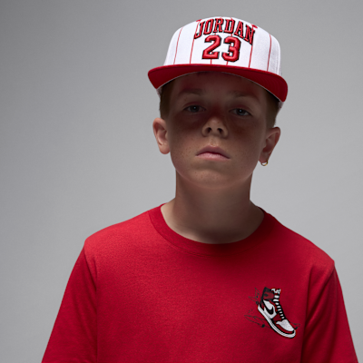 Playera "Air Jordan Has Landed" para niños talla grande Jordan