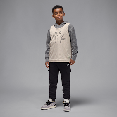 Jordan My Brooklyn Essentials Big Kids' Fleece Cargo Pants