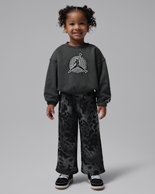 Детские  Jordan Toddler Fierce and Fearless 2-Piece Crew Set
