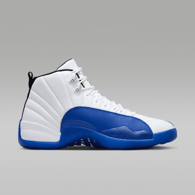 Air Jordan 12 Retro "White & Game Royal" Men's Shoes