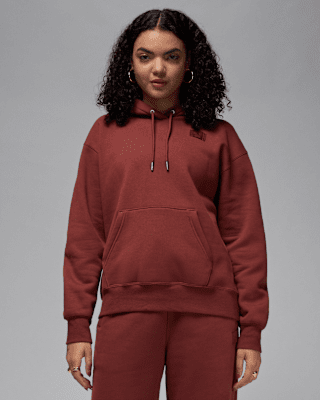 Женское худи Jordan Flight Fleece Satin-Lined Pullover Hoodie