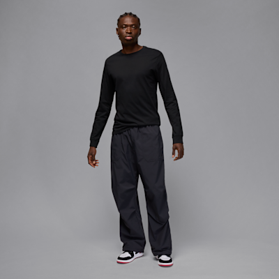 Playera de manga larga lisa para hombre Jordan Core