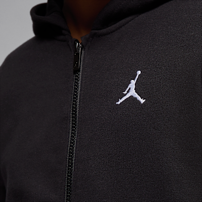 Sudadera con gorro de cierre completo para niños talla grande Jordan Brooklyn Fleece