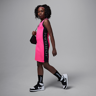 Vestido canelado "She Takes Flight" Jordan Júnior
