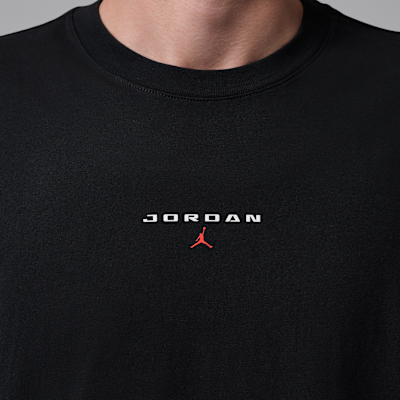Jordan Flight Essentials Oversize Yama Detaylı Erkek Tişörtü görsel 4