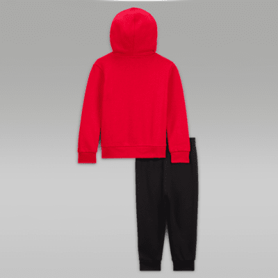 Conjunto de sudadera con gorro de cierre completo de dos piezas para bebé (12 a 24 meses) Jordan Brooklyn Fleece
