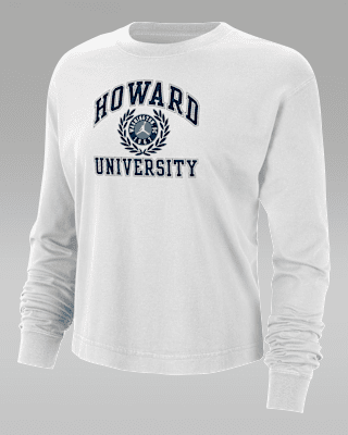 Женская футболка Howard Jordan College Boxy Long-Sleeve