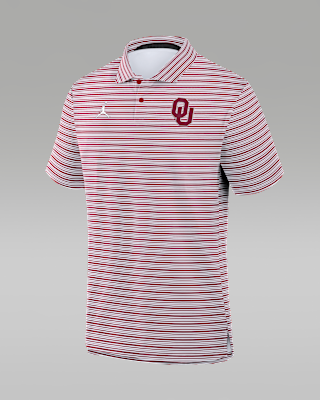 Мужские Oklahoma Primetime Jordan Brand Dri-FIT College Polo