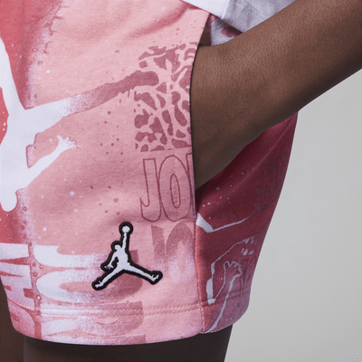 Jordan Essentials New Wave Printed Shorts Big Kids (Girls) Shorts