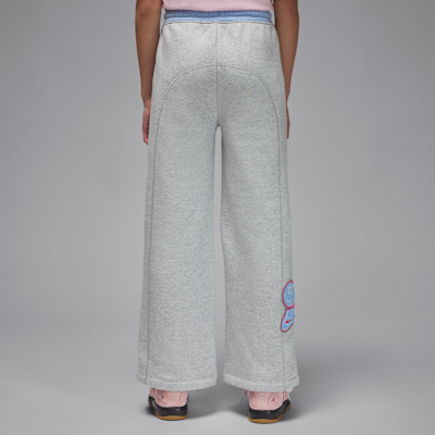 Pants de tejido Fleece para niños talla grande Jordan Blue Jeans and Bling