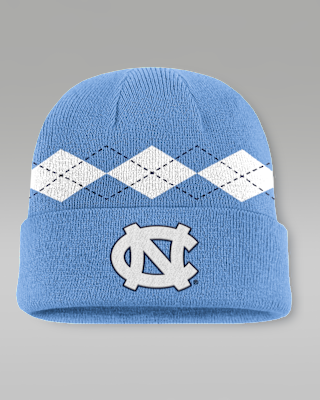 Мужские  North Carolina Primetime Utility Campus Jordan Brand College Cuffed Beanie