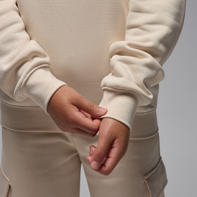 Jordan Brooklyn Fleece top met ronde hals voor kids