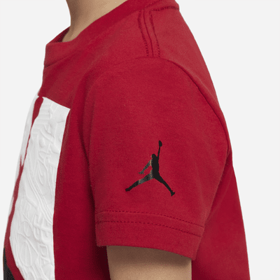 Conjunto de shorts y playera infantil Jordan
