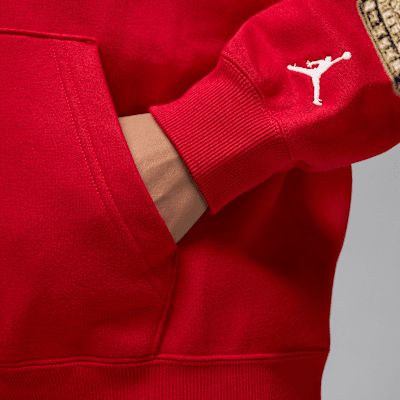 Sudadera con gorro sin cierre para mujer Jordan Brooklyn Fleece