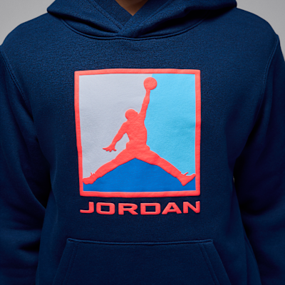 Jordan Essentials Big Kids' Fleece Baseline Pullover Hoodie
