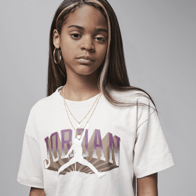 T-Shirt με σχέδιο Push Through Jordan για μεγάλα παιδιά