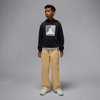 Jordan Essentials Older Kids' Fleece Baseline Pullover Hoodie