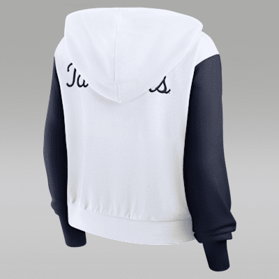 North Carolina Athletic Prep Colorblocked Script Women’s Jordan Brand College Full-Zip Hoodie