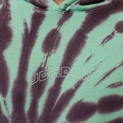 Jordan Brooklyn Fleece Batik Boyalı Kapüşonlu Erkek Festival Sweatshirt'ü görsel 4