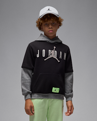 Детское худи Jordan Big Kids' Future Flight Pullover Hoodie