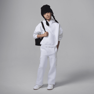Pants cargo de tejido Fleece para niño talla pequeña Jordan Y2K