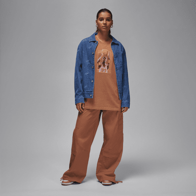 Playera con gráfico oversized para mujer Jordan