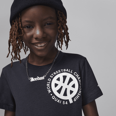 T-shirt à motif Jordan Quai 54 pour enfant