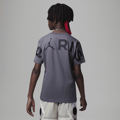 Jordan Paris Saint-Germain Wordmark Tee Big Kids T-Shirt
