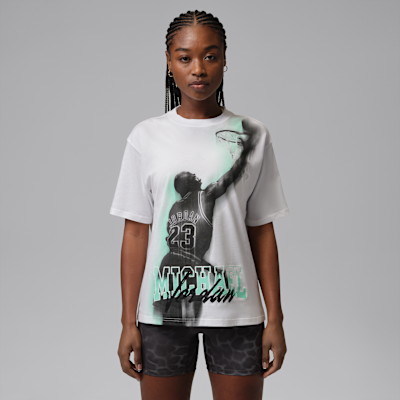 Jordan Sport Heritage Dri-FIT Grafikli Kadın Tişörtü