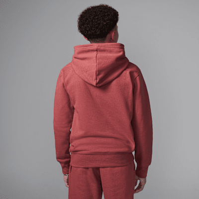 Sudadera con gorro sin cierre de tejido Fleece para niño talla grande Jordan MJ Flight