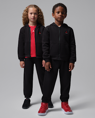 Детское худи Jordan Brooklyn Fleece Little Kids' 2-Piece Full-Zip Hoodie Set