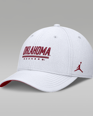 Женские Oklahoma Sideline Rise Jordan Brand Dri-FIT College Hat