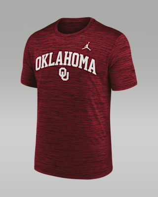 Мужская футболка Oklahoma Primetime Arch Logo Velocity Nike Dri-FIT College