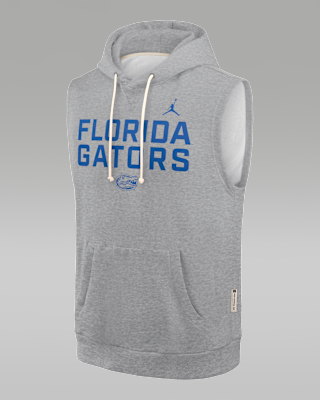 Мужское худи Florida Sideline Jordan Brand Dri-FIT College Sleeveless Pullover Hoodie