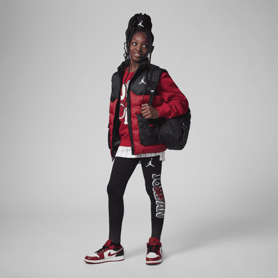 Jordan Blocked Air-Ress Leggings Big Kids' Leggings