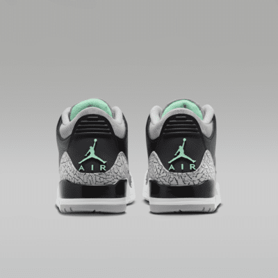 Air Jordan 3 Retro 'Green Glow' Men's Shoes