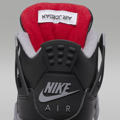 Air Jordan 4 Retro 'Bred Reimagined' Older Kids' Shoes