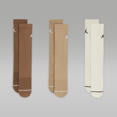 Jordan Everyday Crew Socks (3 pairs)