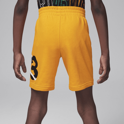 Conjunto de shorts para niños talla pequeña Jordan Fuel Up, Cool Down