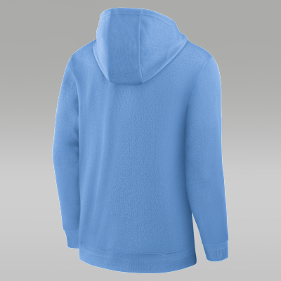 Sudadera universitaria con gorro y cierre de 1/4 marca Jordan Dri-FIT para hombre North Carolina Coaches Premium