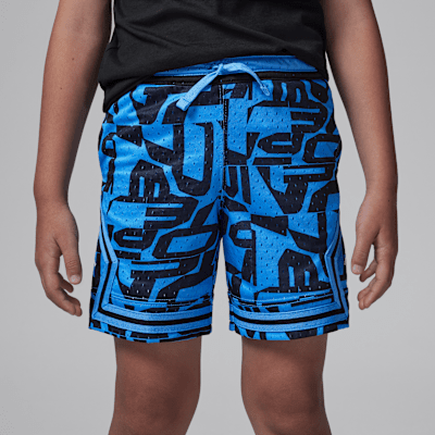Shorts deportivos Diamond estampados MJ para preescolar Jordan Dri-FIT