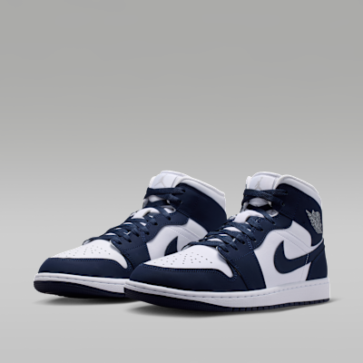 Jordan Air Jordan 1 Mid Erkek Ayakkabısı görsel 5
