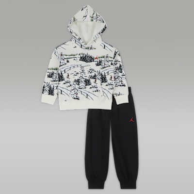 Jordan Brooklyn Fleece Little Kids' 2-Piece Holiday Set