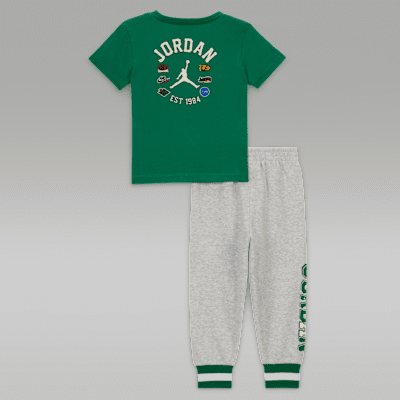 Conjunto de pants de 2 piezas para bebé Jordan Court of Legends