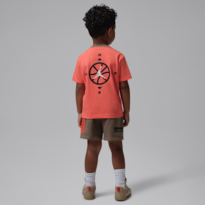Jordan Toddler Hike Mike 2-Piece Graphic Fleece Shorts Set