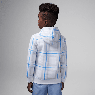 Sudadera con gorro sin cierre festiva de tejido Fleece para niños talla pequeña Jordan Brooklyn Essentials