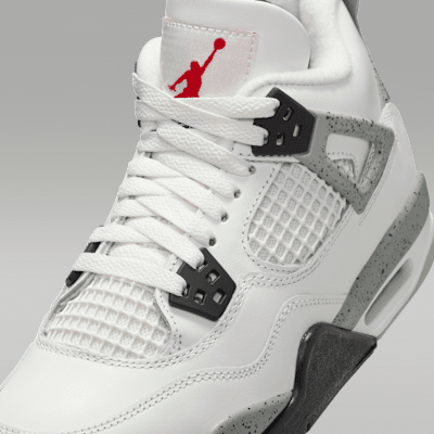Tenis para niños grandes Air Jordan 4 Retro