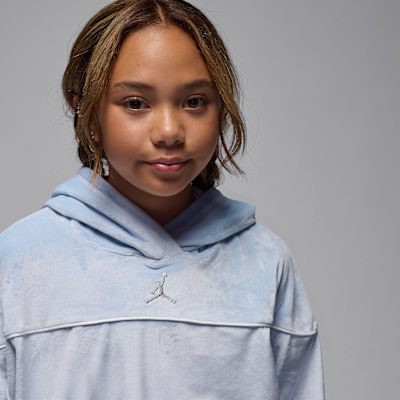 ジョーダン マウンテンサイド ジュニア ベロア プルオーバー パーカー