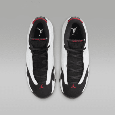 Air Jordan 14 Retro "Black Toe" Big Kids' Shoes